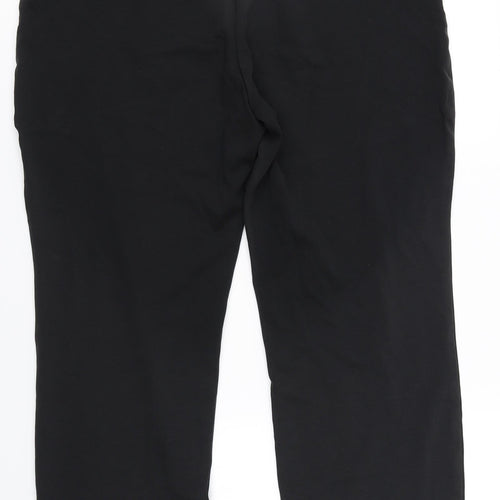 M&S Collection Womens Black   Trousers  Size 32 in L25 in