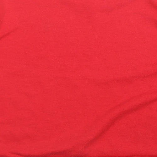 Primark Womens Red  Knit Pullover Jumper Size 4