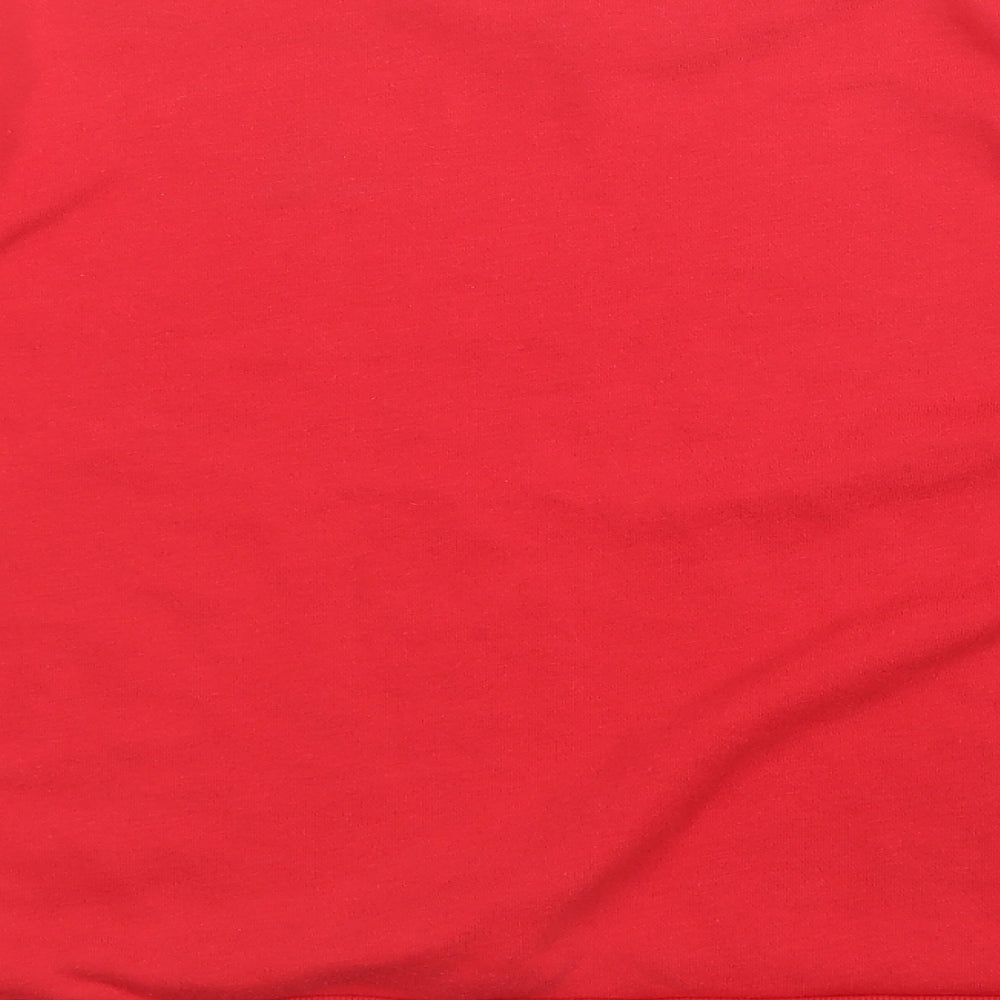 Primark Womens Red  Knit Pullover Jumper Size 4
