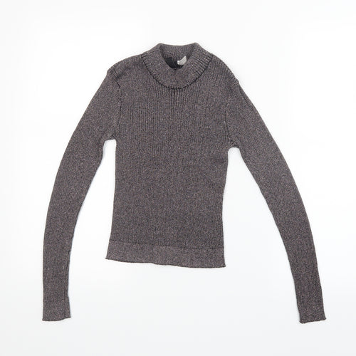 Divided by H&M Womens Silver   Pullover Jumper Size S
