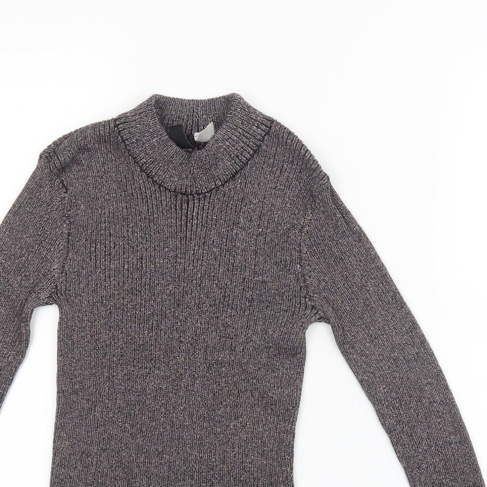 Divided by H&M Womens Silver   Pullover Jumper Size S