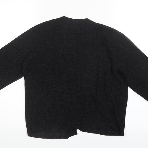 Debenhams Womens Black   Cardigan Jumper Size 10