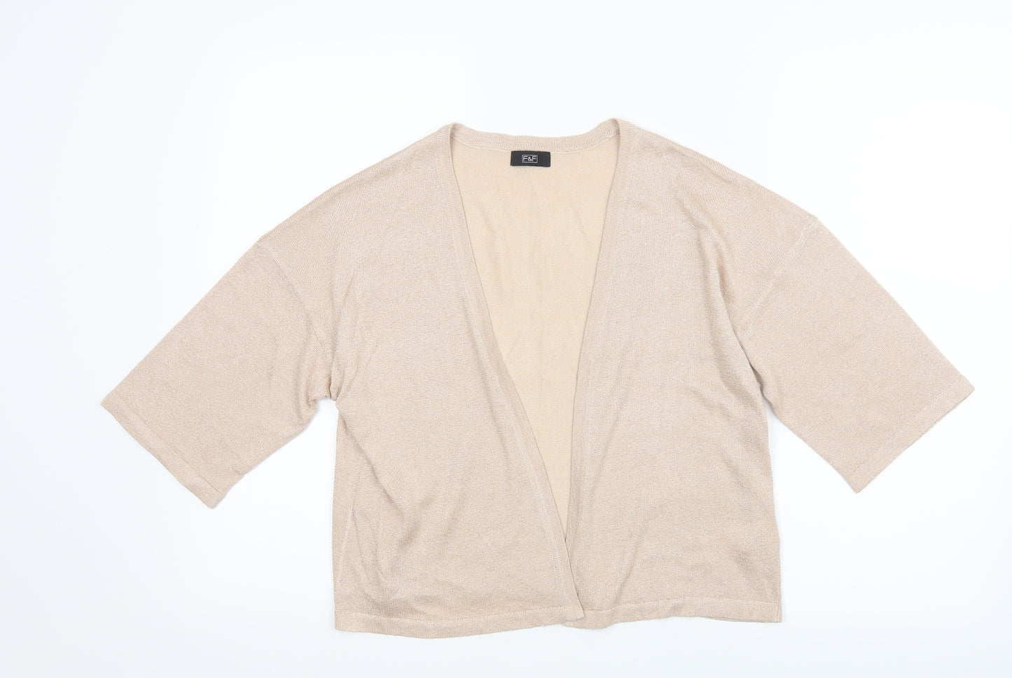 F&F Womens Pink   Cardigan Jumper Size 14