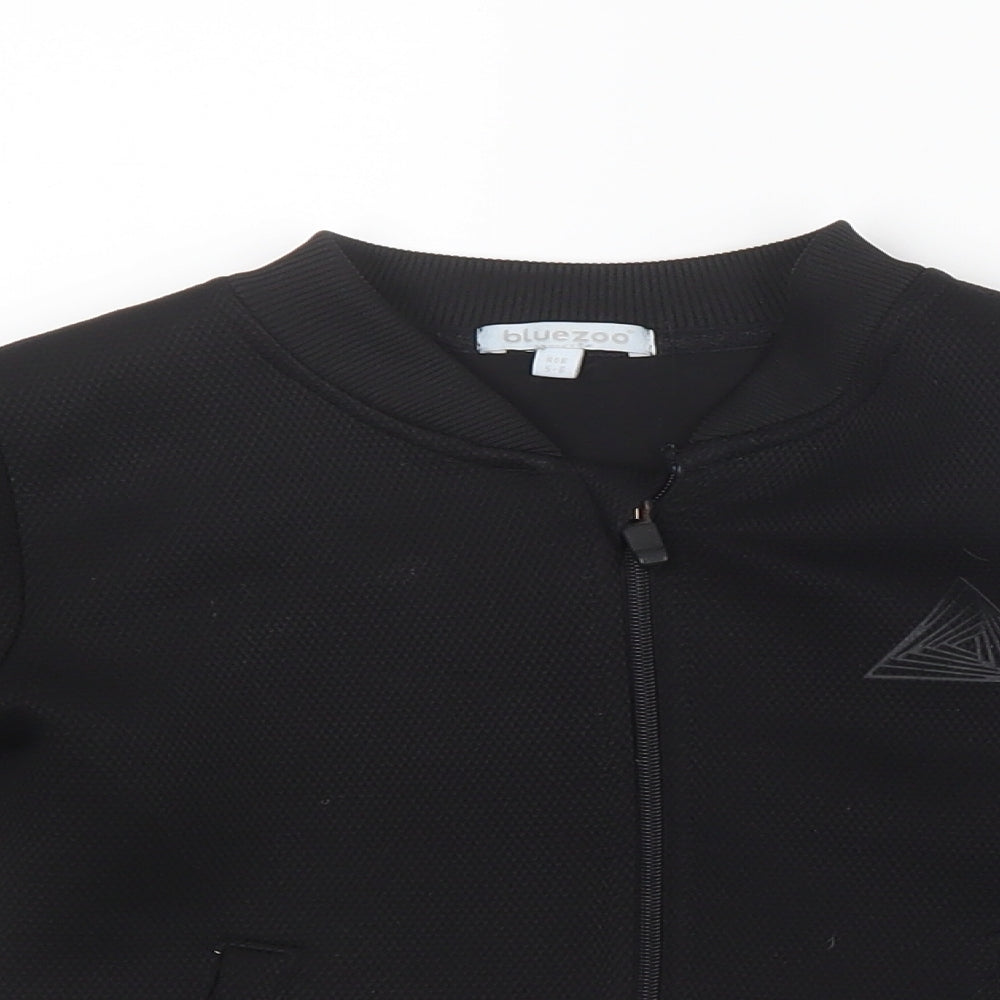Blue Zoo Boys Black   Jacket  Size 5-6 Years