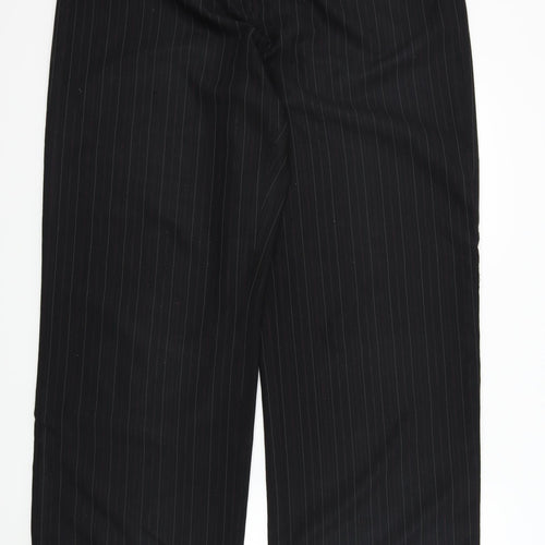 Atmosphere Womens Black Striped  Trousers  Size 20 L30 in