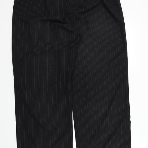 Atmosphere Womens Black Striped  Trousers  Size 20 L30 in