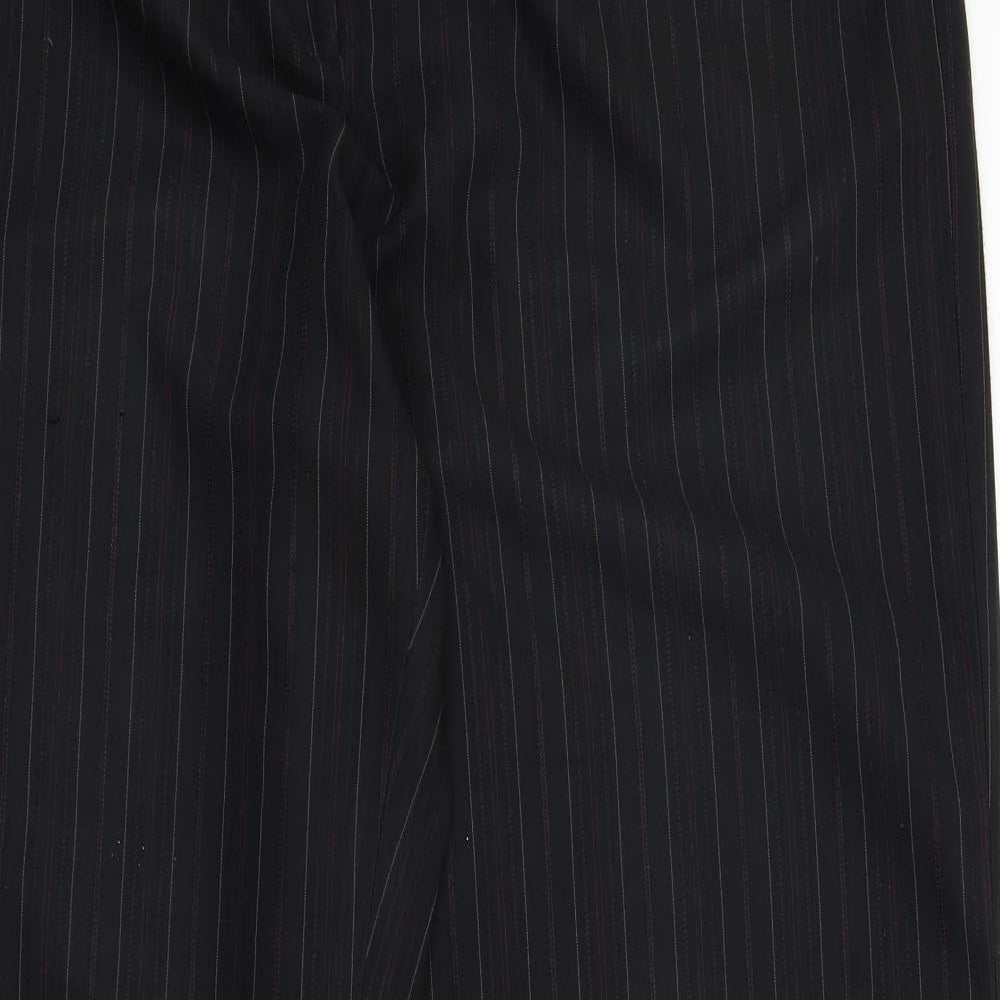 Atmosphere Womens Black Striped  Trousers  Size 20 L30 in