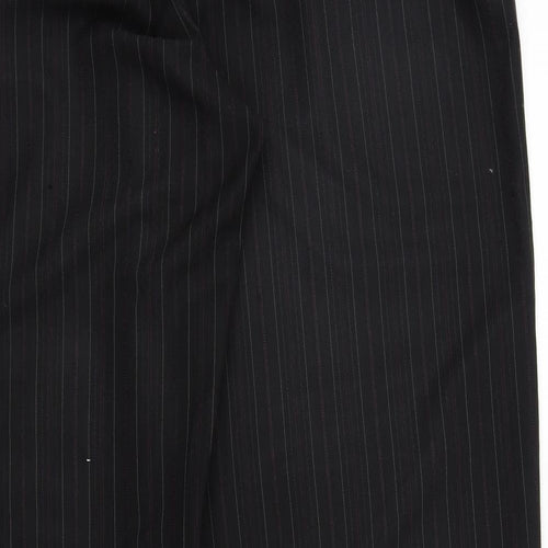 Atmosphere Womens Black Striped  Trousers  Size 20 L30 in