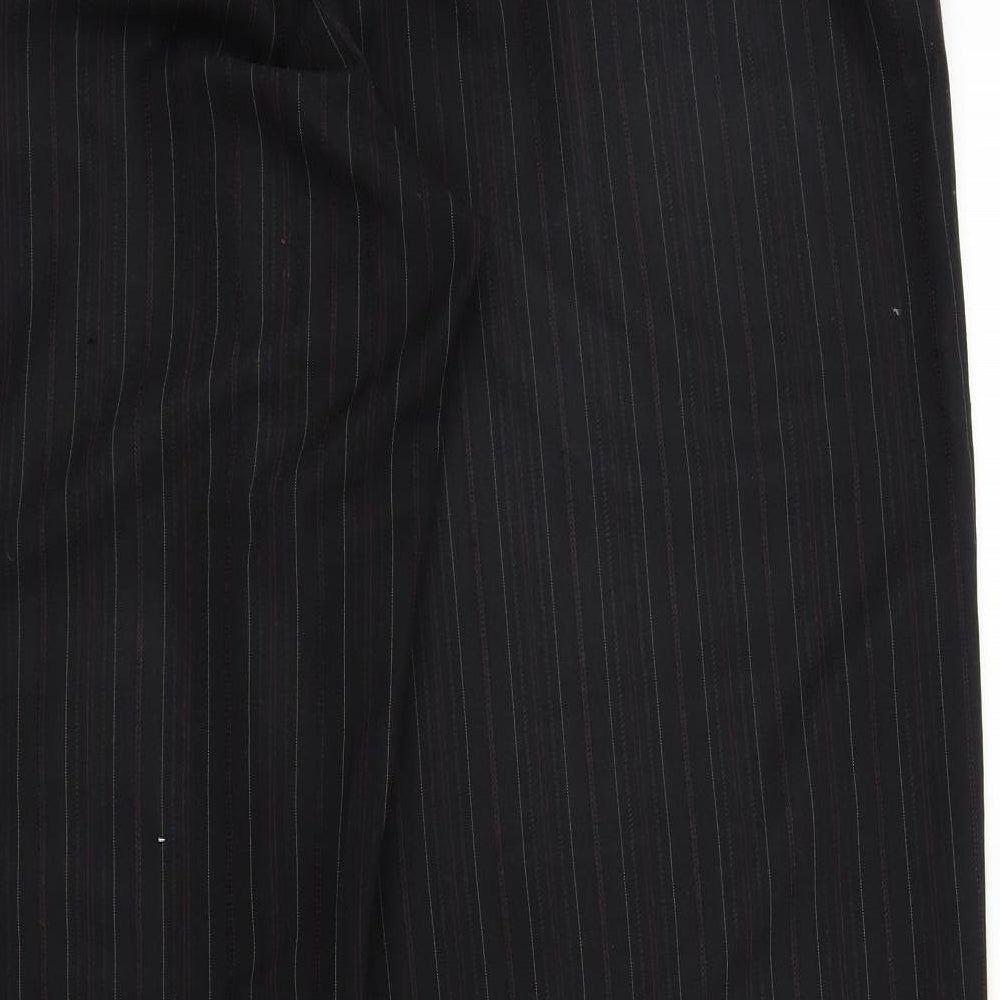 Atmosphere Womens Black Striped  Trousers  Size 20 L30 in