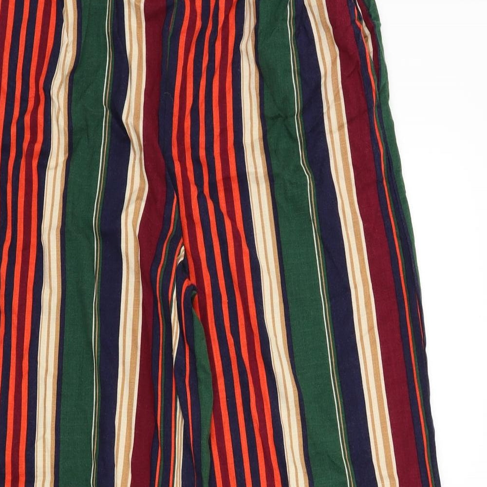 Apricot Womens Multicoloured Striped  Trousers  Size 8 L27 in