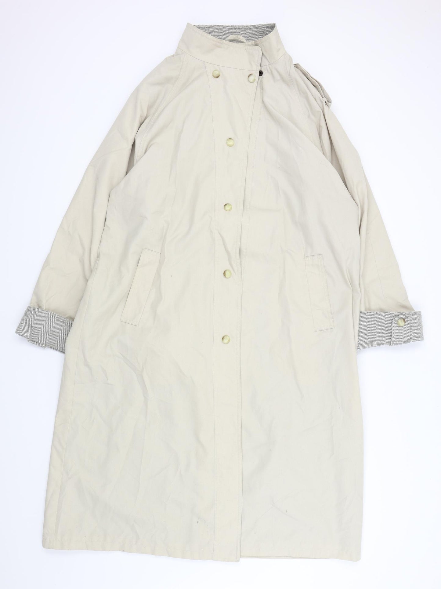 House of Fraser Womens Beige   Anorak Coat Size 16