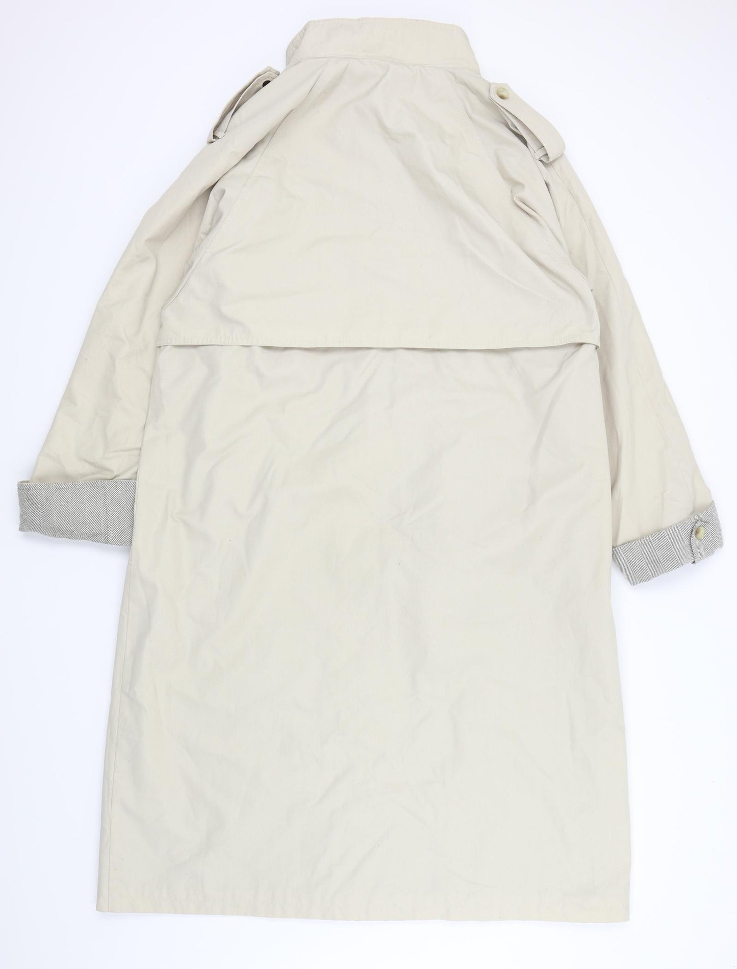 House of Fraser Womens Beige   Anorak Coat Size 16