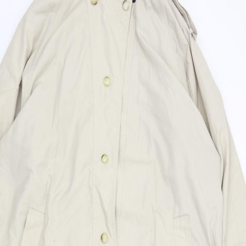 House of Fraser Womens Beige   Anorak Coat Size 16