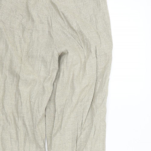 Preworn Womens Beige   Trousers  Size 32 L26 in - Pockets