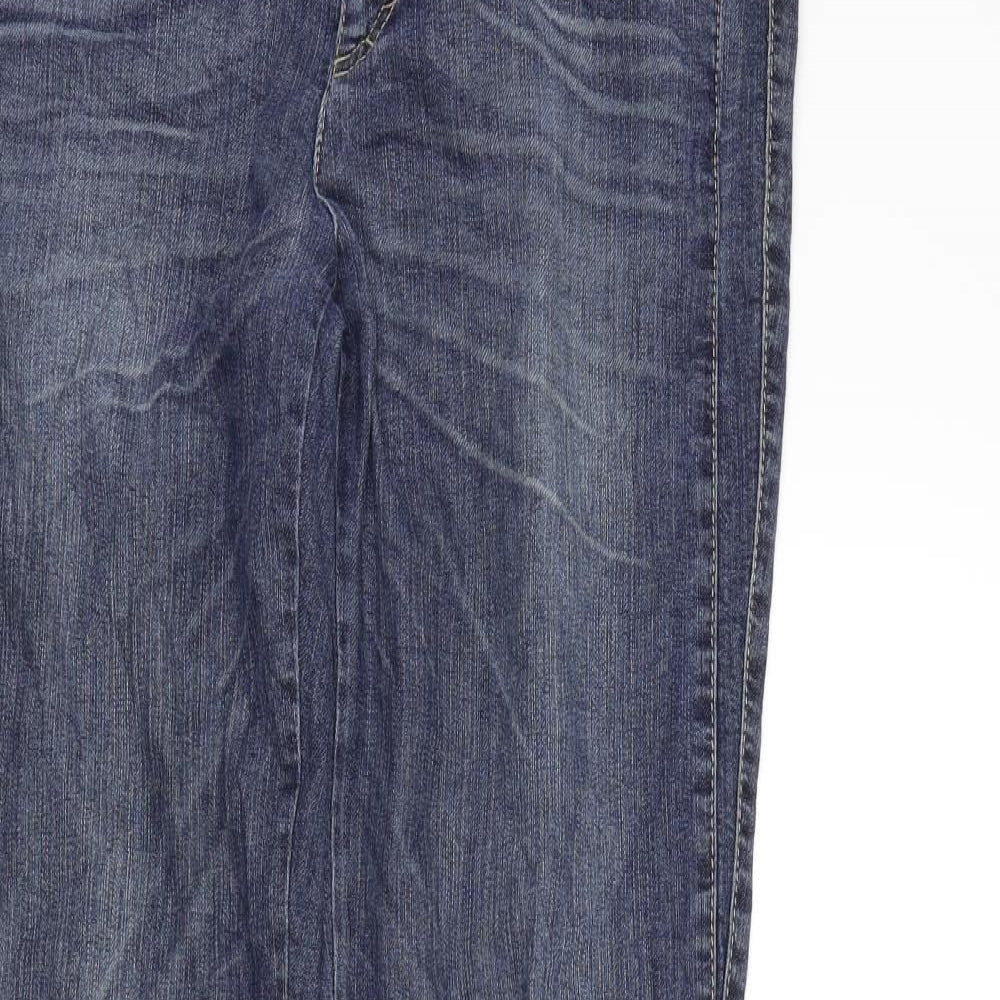 Preworn Womens Blue   Bootcut Jeans Size M L31 in