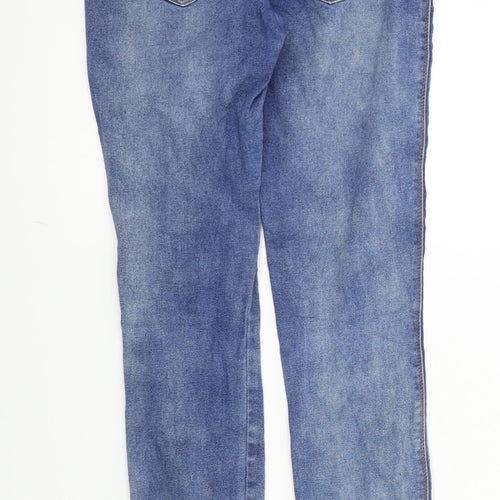 DROENIM JEANSMAKERS Womens Blue   Mom Jeans Size 10 L29 in