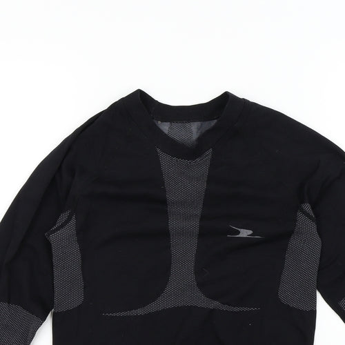 Preworn Womens Black   Basic T-Shirt Size L