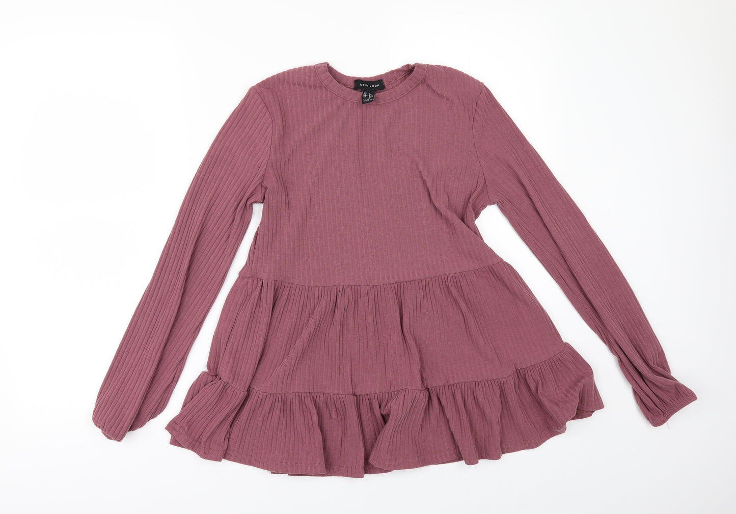 New Look Womens Pink   Tunic Blouse Size 8