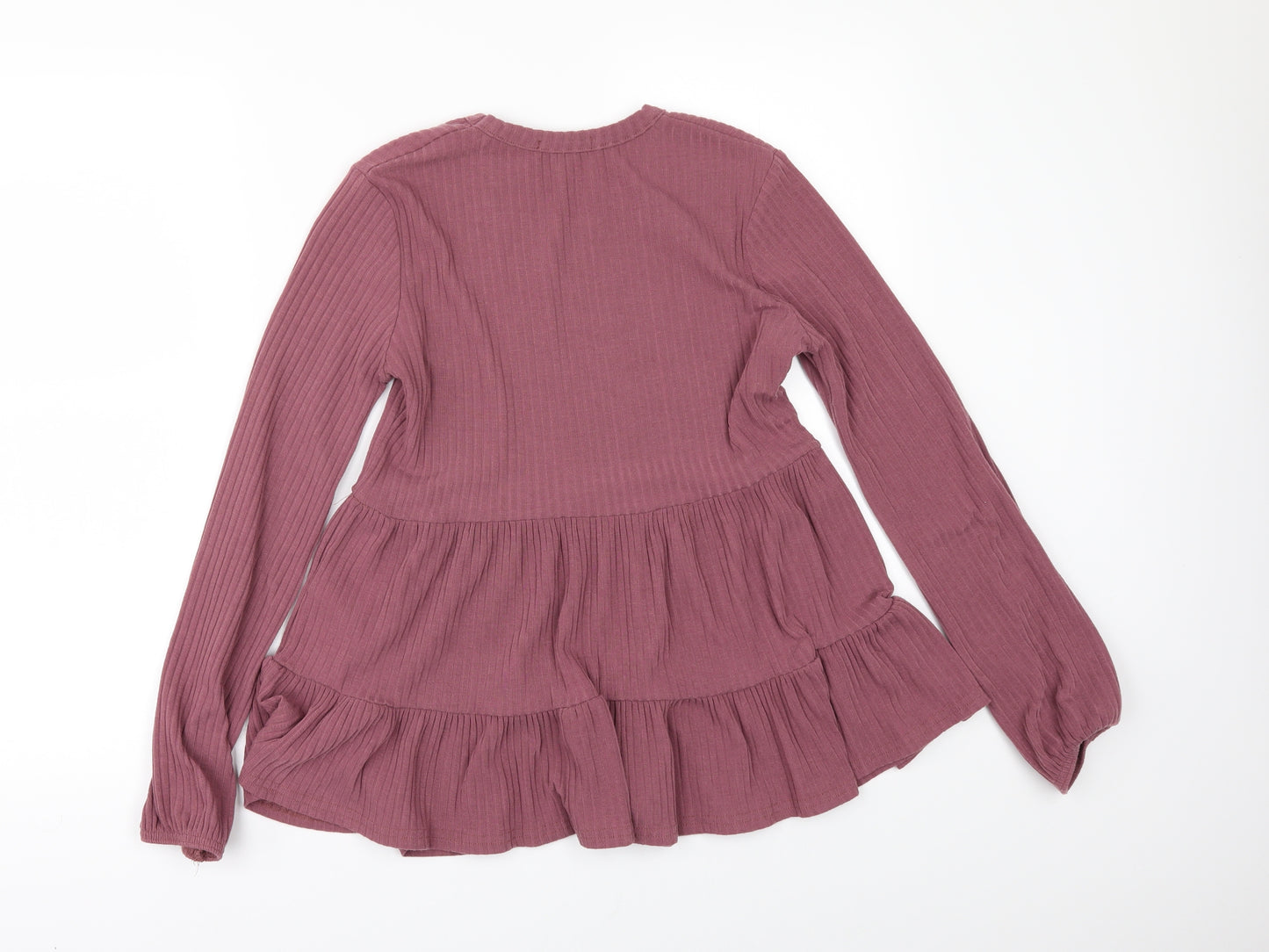New Look Womens Pink   Tunic Blouse Size 8