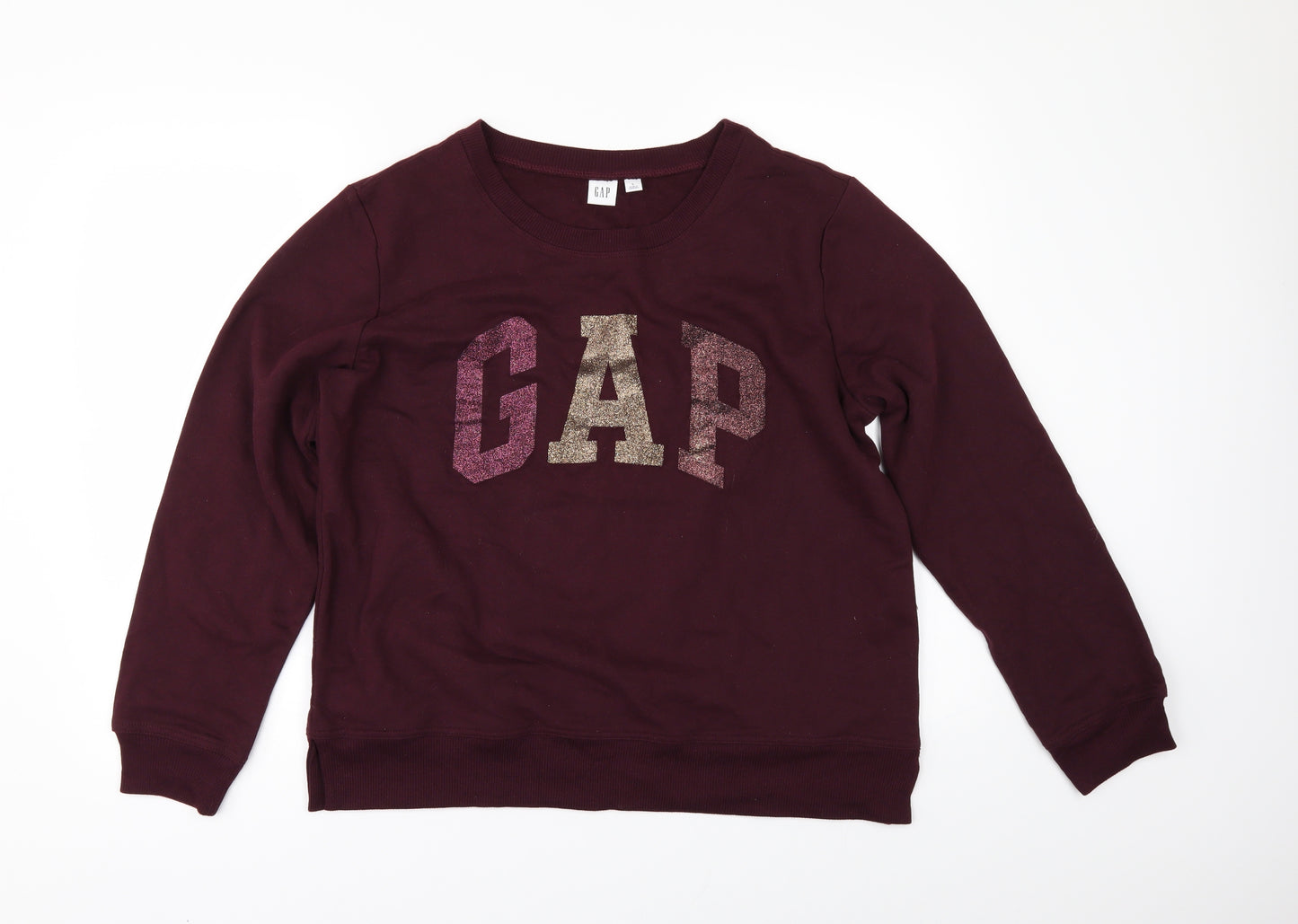 Gap Womens Red   Pullover Sweatshirt Size L