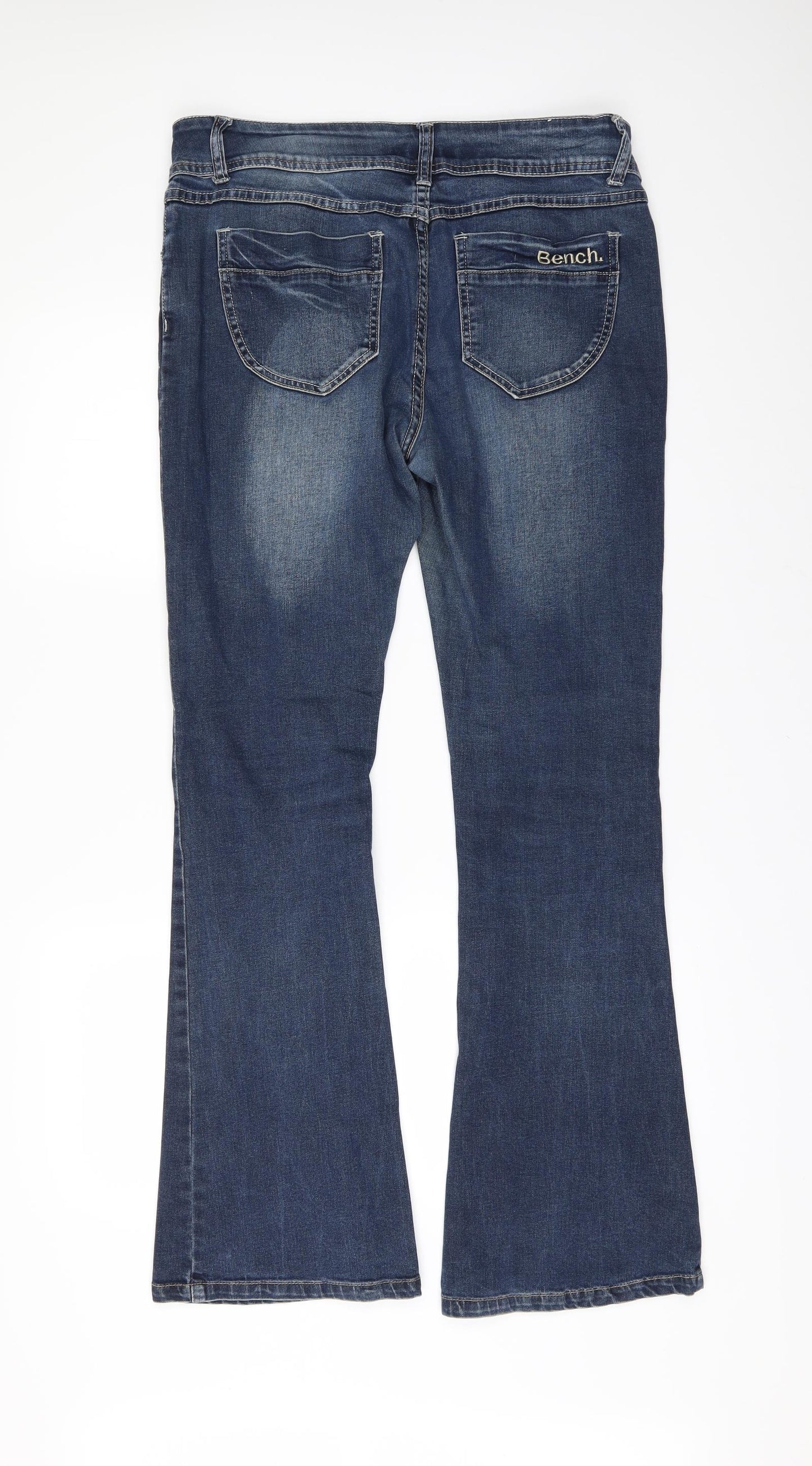 Bench Womens Blue  Denim Boyfriend Jeans Size 32 in L32 in