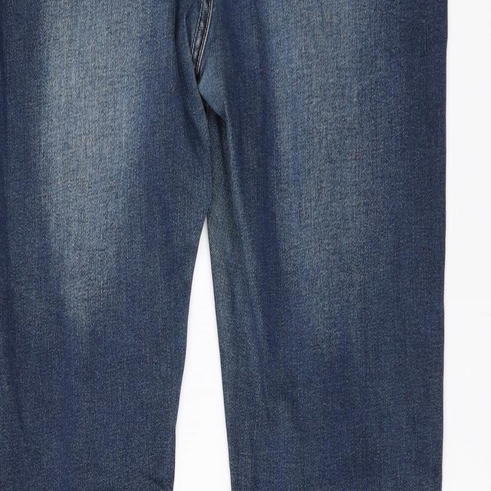 Bench Womens Blue  Denim Boyfriend Jeans Size 32 in L32 in