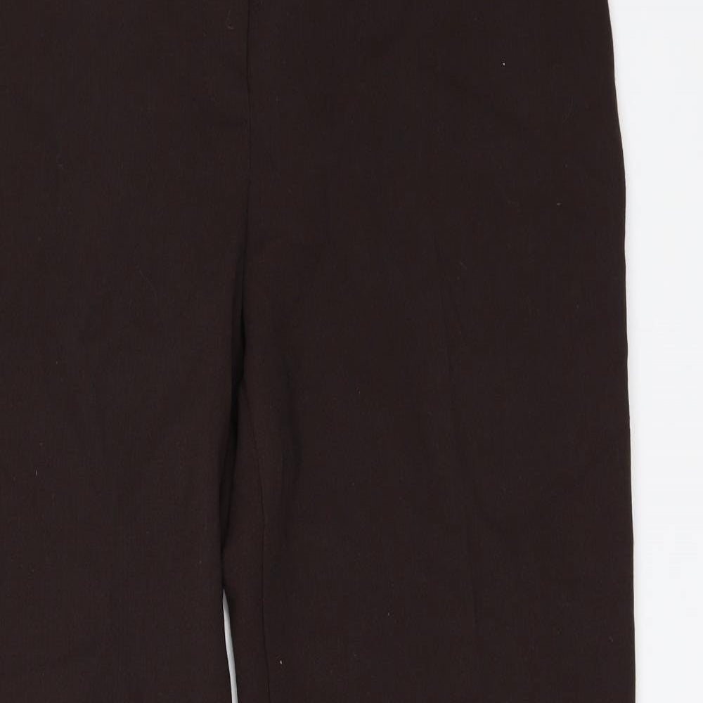 Marks and Spencer Womens Brown   Trousers  Size 14 L30 in