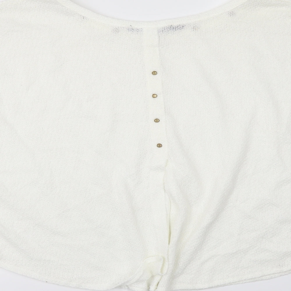 Zara Womens White   Basic Blouse Size M