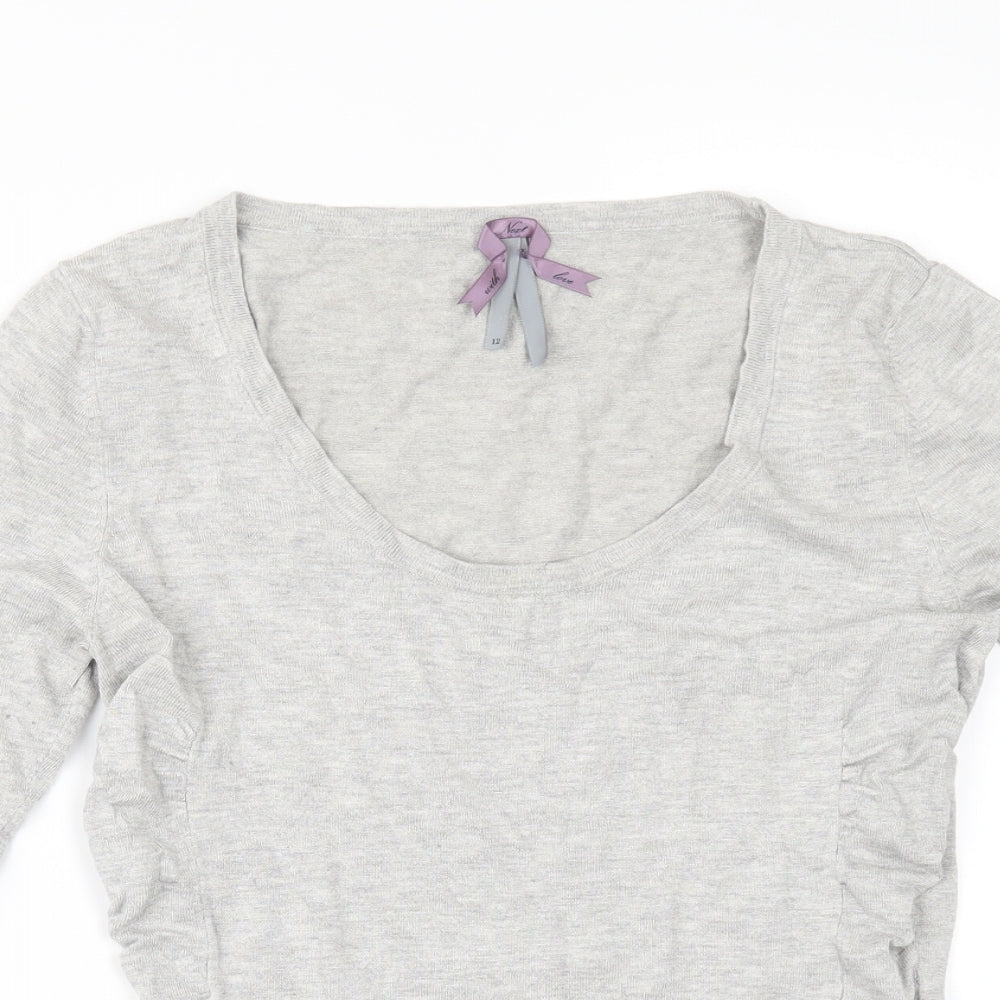 NEXT  Womens Grey   Pullover Jumper Size 12