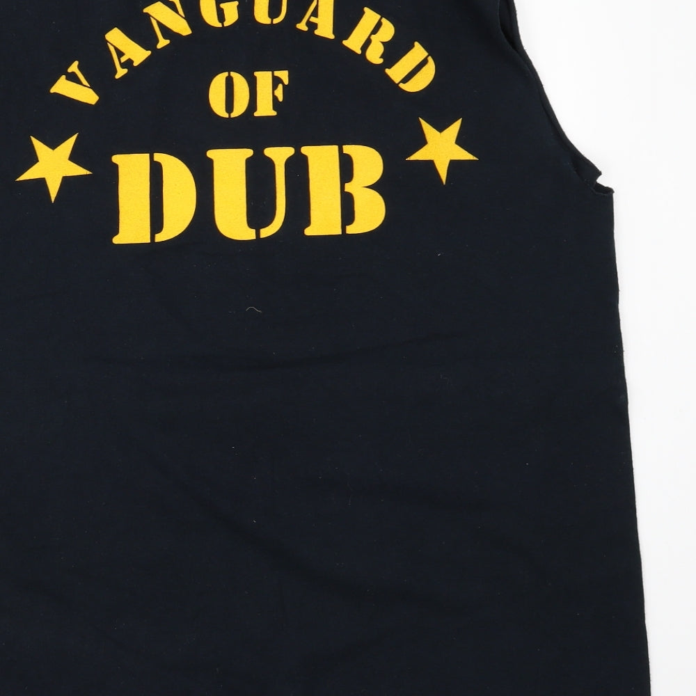 Gildan Mens Black    T-Shirt Size M  - iration steppas