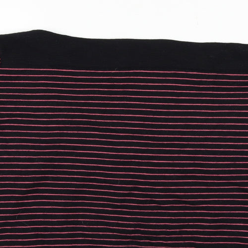 NEXT Womens Black Striped  Pullover Jumper Size 12