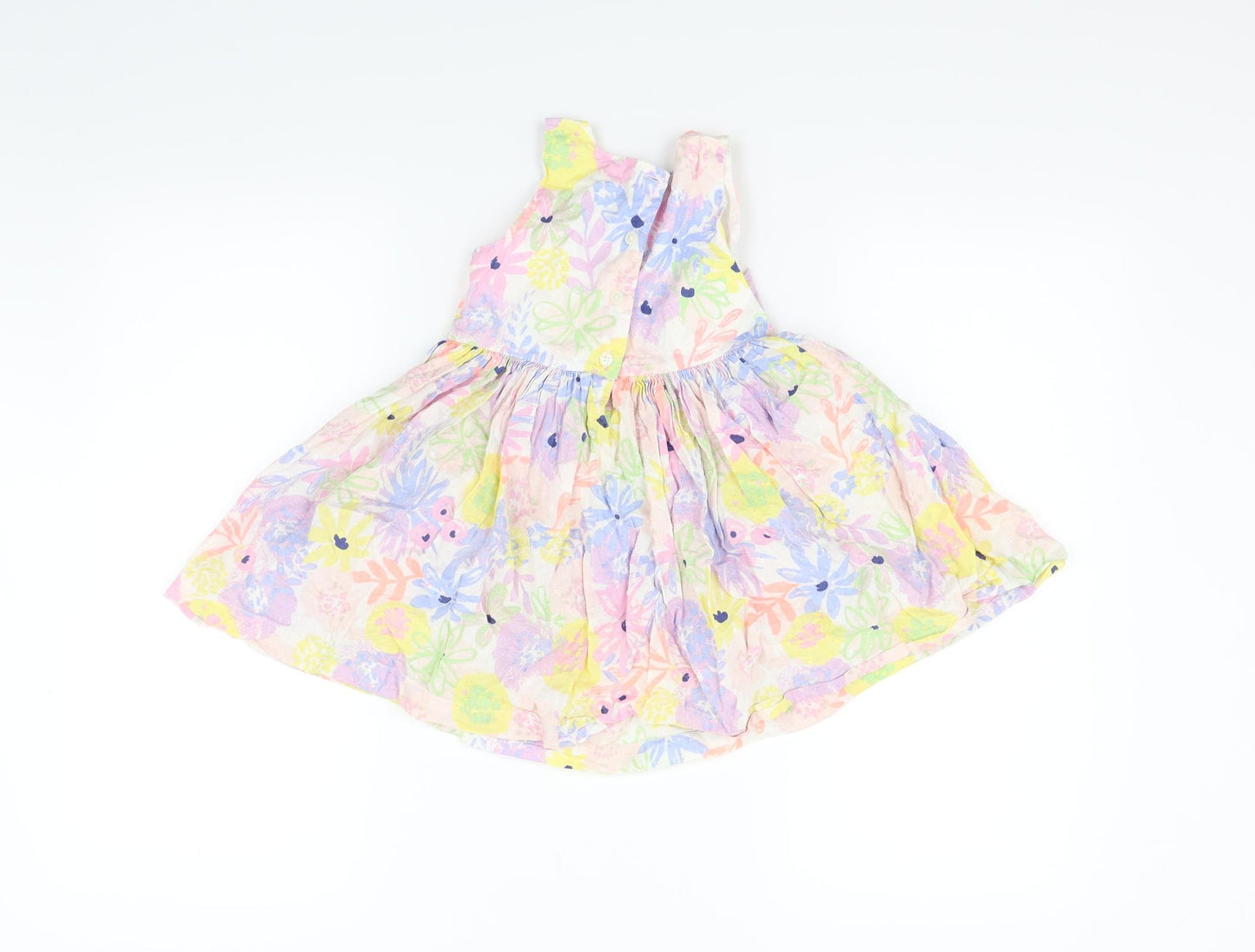 Blue Zoo Girls Multicoloured Floral  Fit & Flare  Size 3-4 Years