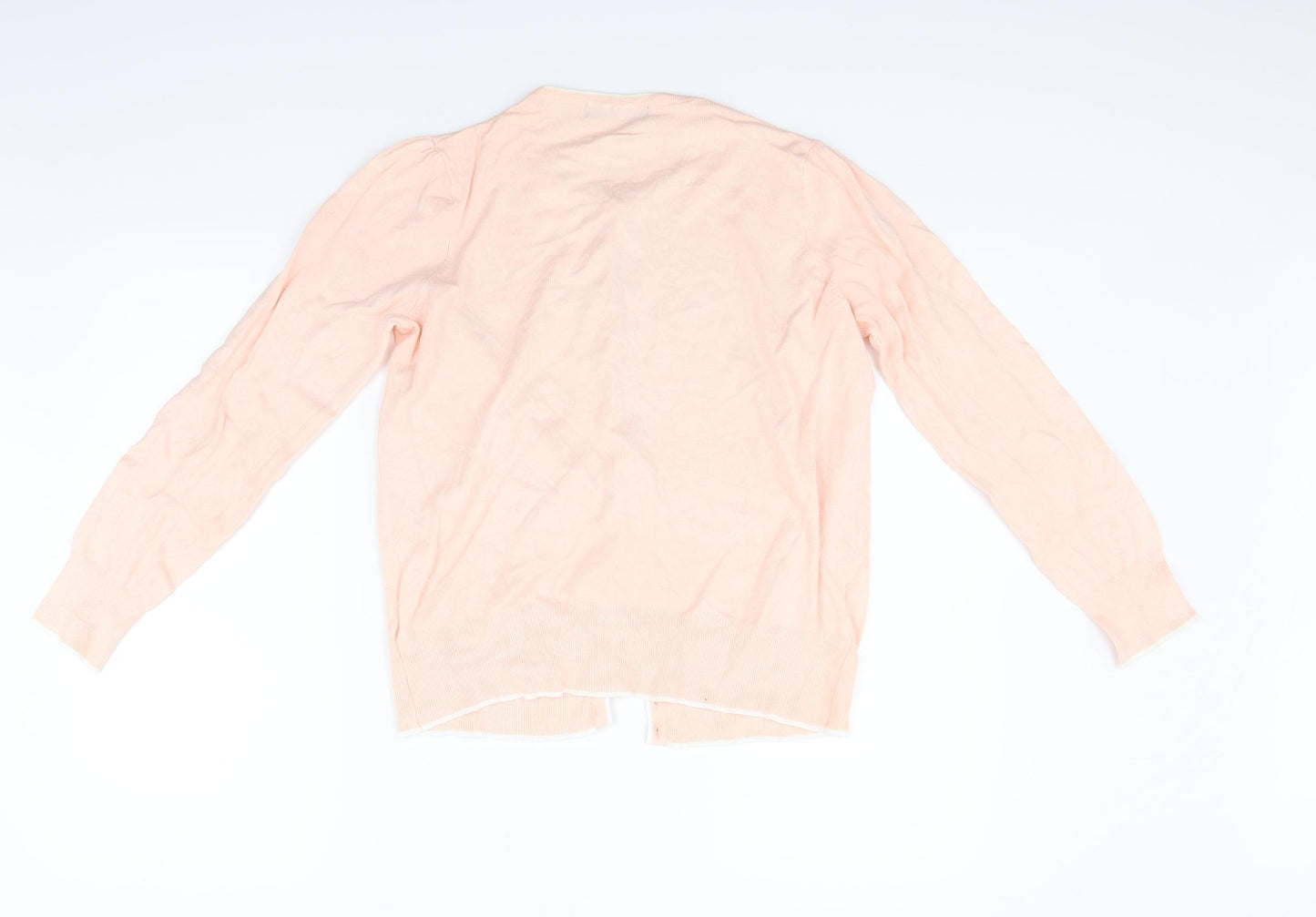 Marks and Spencer Womens Pink   Cardigan Jumper Size 14