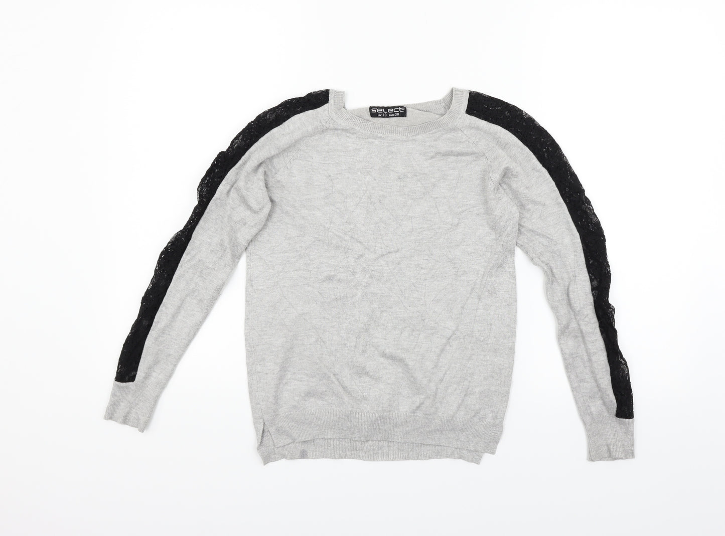 Select Womens Grey   Pullover Jumper Size 10