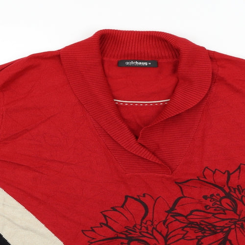 GolleHaug Womens Red   Pullover Jumper Size 10  - rose