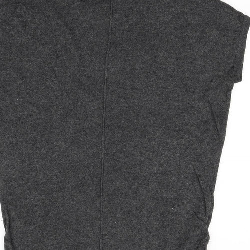Preworn Womens Grey   Vest Jumper Size M  - bow