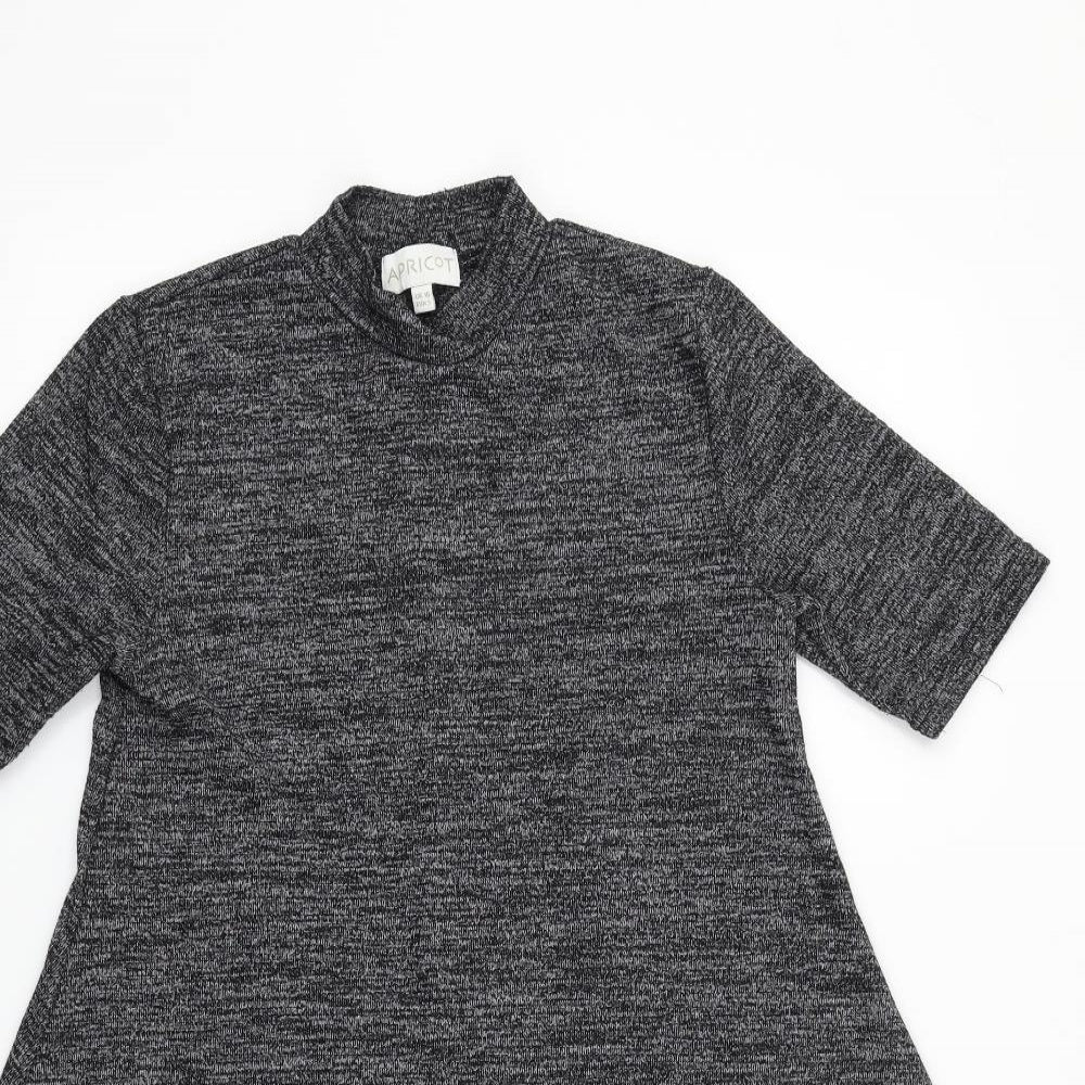 Apricot Womens Grey   Fit & Flare  Size 10