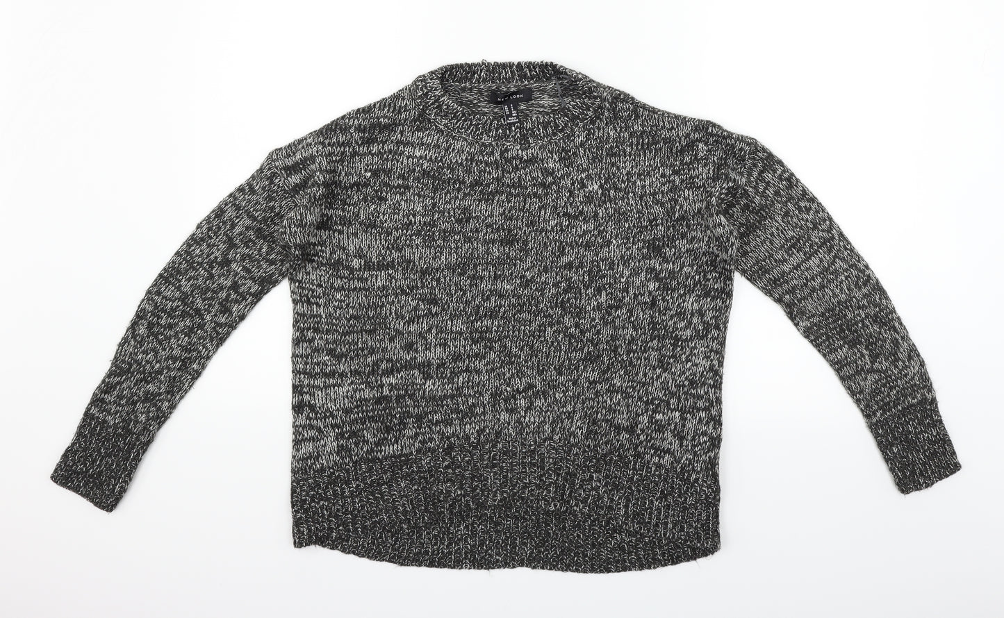 New Look Womens Grey   Pullover Jumper Size S