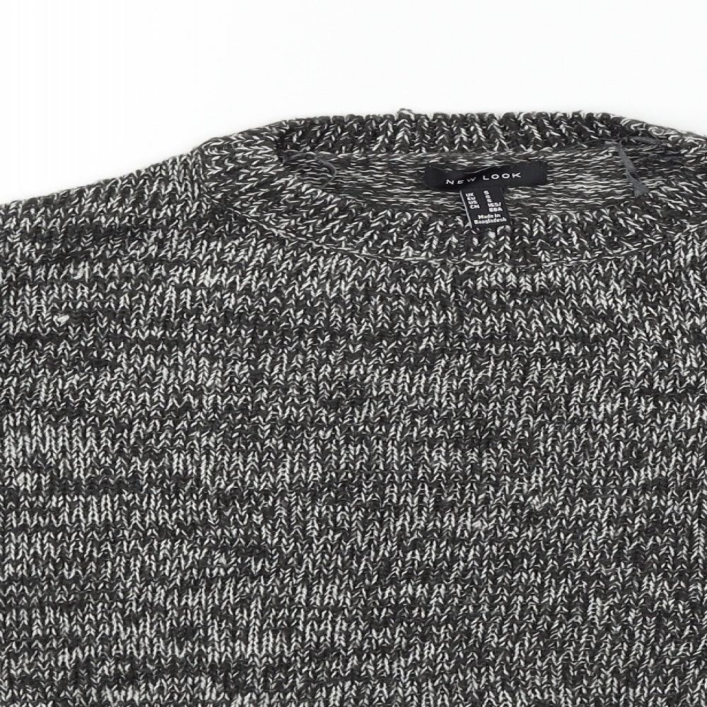 New Look Womens Grey   Pullover Jumper Size S