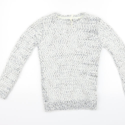 YD  Girls Grey   Pullover Jumper Size 10-11 Years