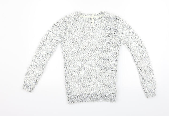 YD Girls Grey Pullover Jumper Size 10-11 Years