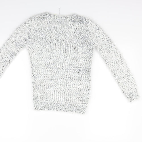 YD  Girls Grey   Pullover Jumper Size 10-11 Years