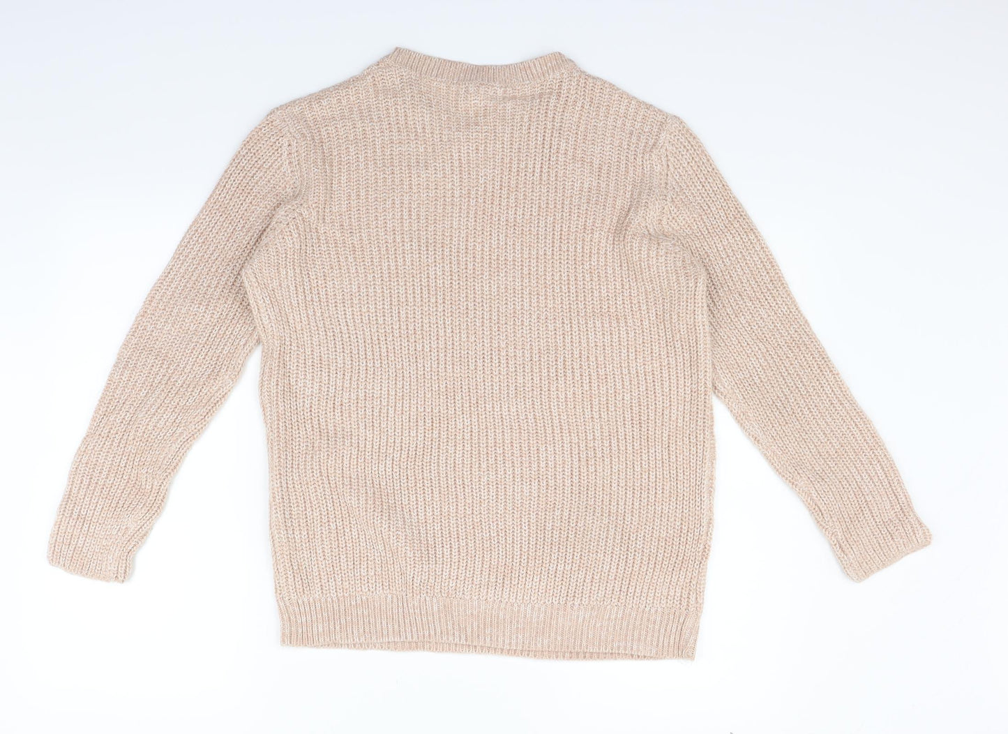 Peacocks Womens Beige   Pullover Jumper Size S