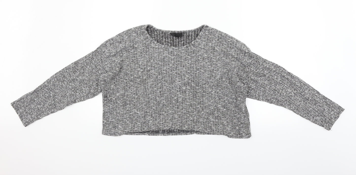 Topshop Womens Grey   Pullover Jumper Size 8