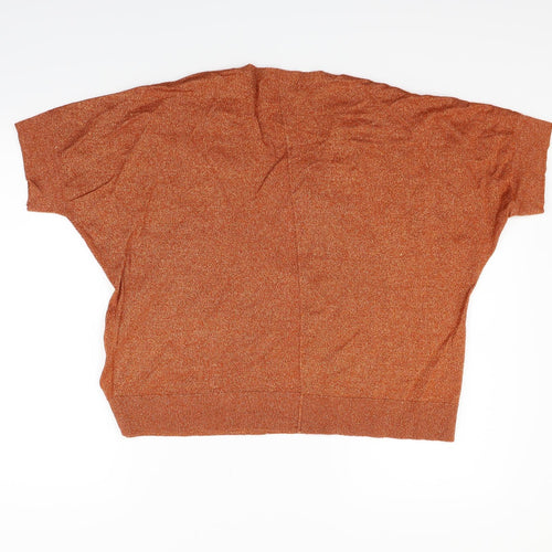 F&F Womens Orange   Pullover Jumper Size 12