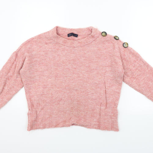 Marks and Spencer Womens Pink   Pullover Jumper Size M
