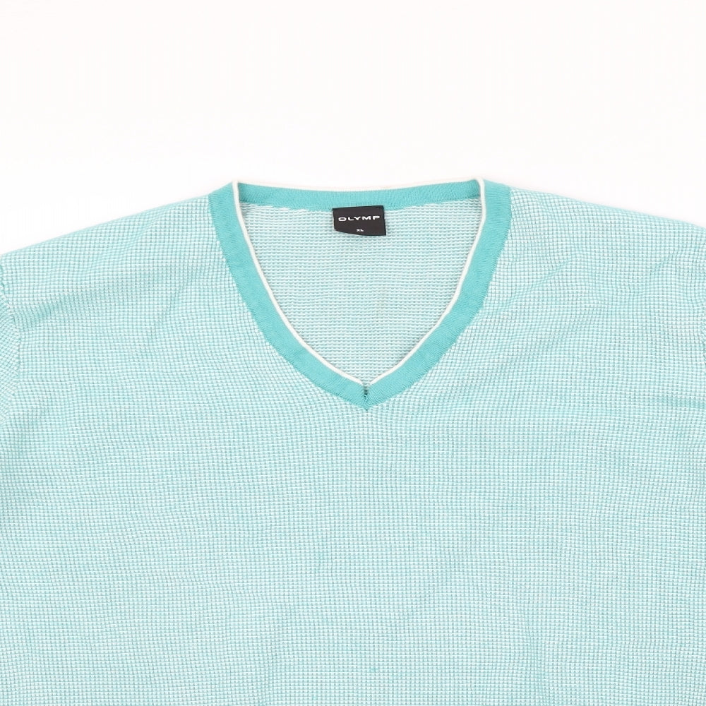 Olymp Mens Blue   Pullover Jumper Size XL