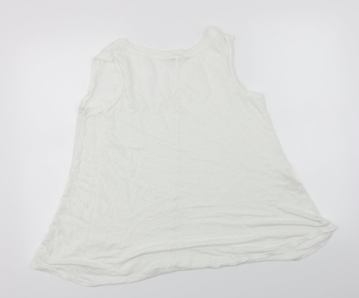 SUZY  Womens White   Basic T-Shirt Size M