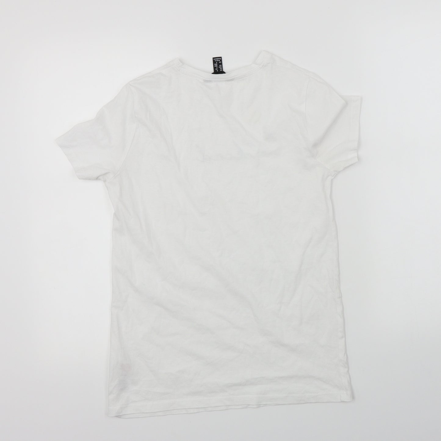 New Look  Womens White   Basic T-Shirt Size 6