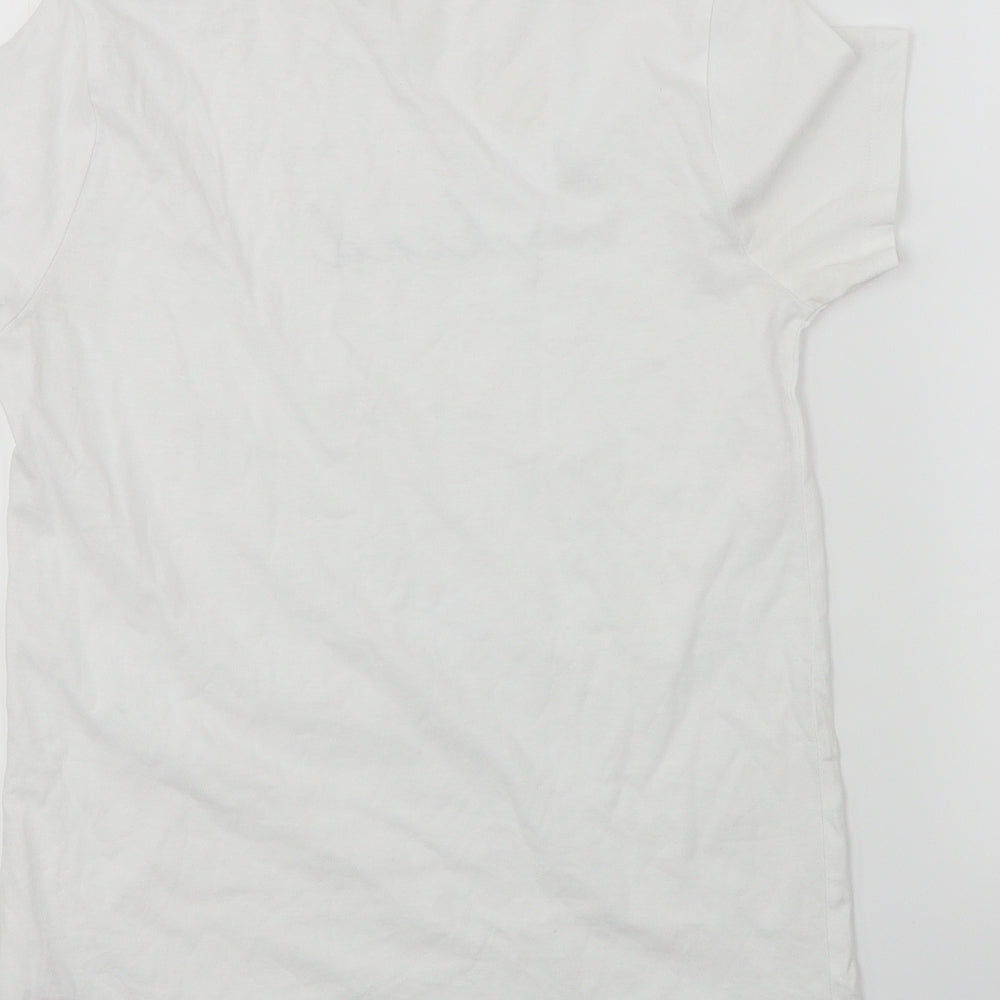 New Look  Womens White   Basic T-Shirt Size 6